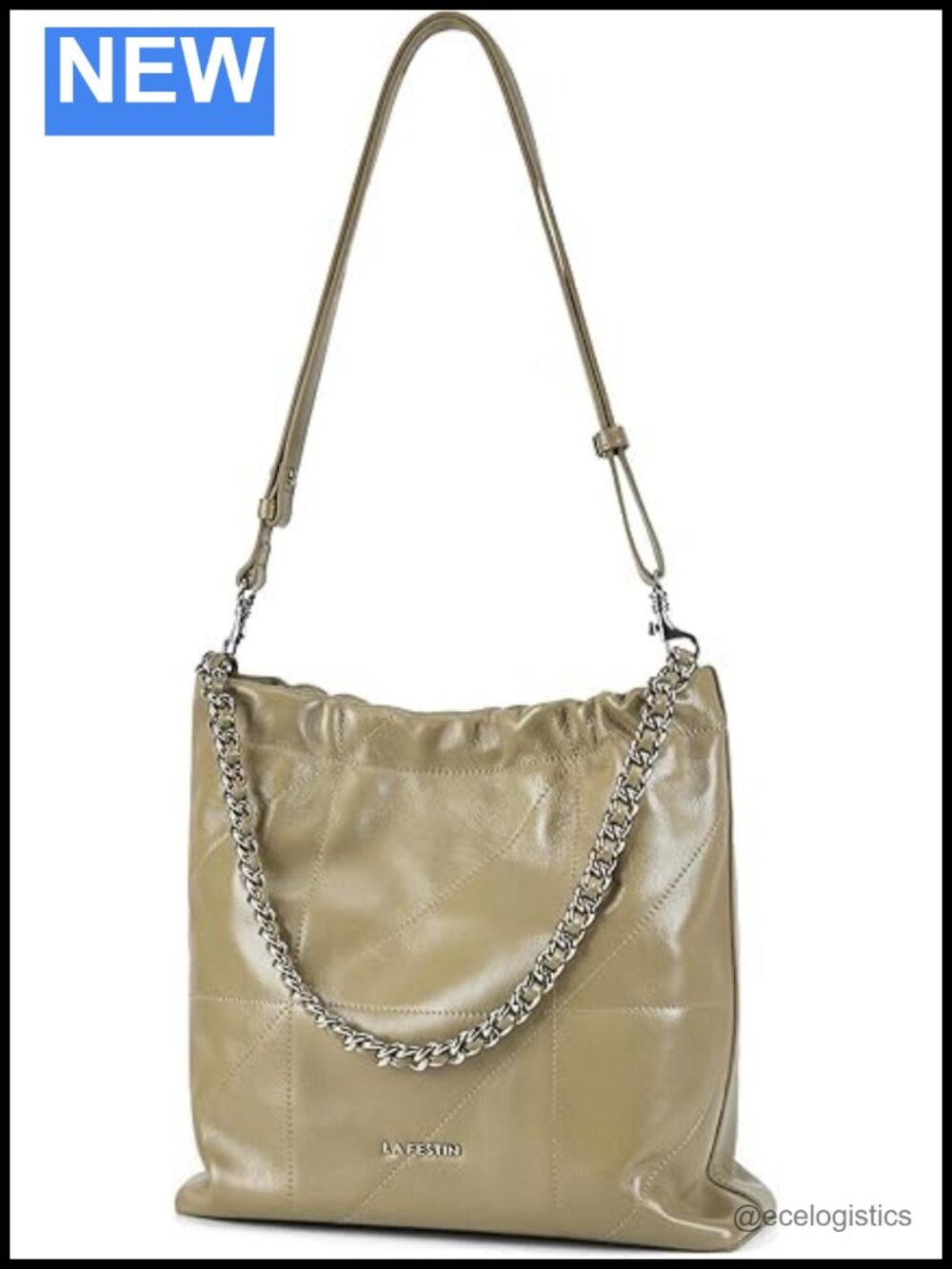 Genuine Leather Hobo Tote Bag for Women Trendy Shoulder Satchel Work